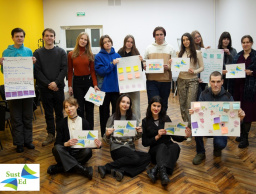 Участь здобувачів вищої освіти спеціальностей «Економіка» та «Облік і оподаткування» у хакатоні «Сталі рішення для України».