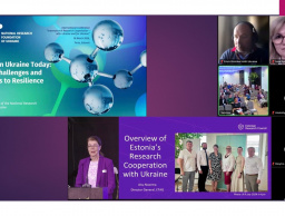 Онлайн-участь у міжнародній конференції “International Research Cooperation - with Ukraine and for Ukraine” (м. Тарту, Естонія)