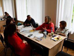 Участь в тренінгу «Розробка концепцій грантових проєктів»