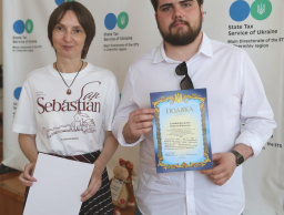 Випускник кафедри Кирило Баришевський відзначений з нагоди професійного свята працівників податкової служби